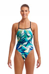 Women's One Piece Strapped In Big Blanc