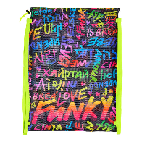 Love Funky Mesh Gear Bag