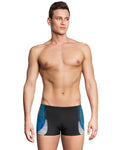 Men's swimshort Splash Black-Blue