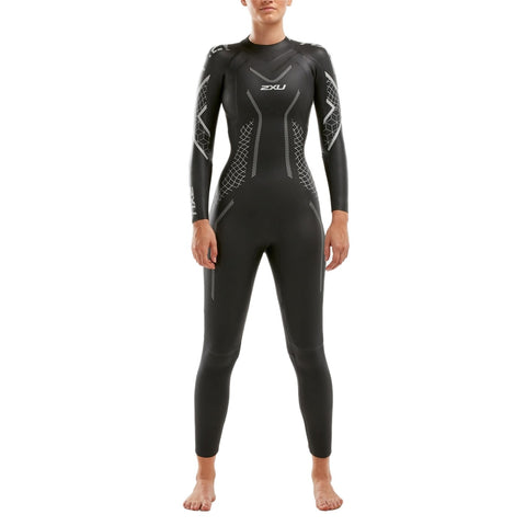 Traje de Neopreno Mujer P:2 Propel Wetsuit - Black/Aloha - 2XU