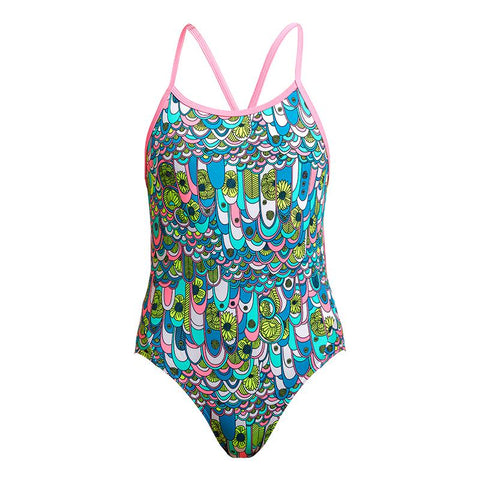 Girls Twisted One Piece Pie Feather Fairy – Not Normal Swimwear